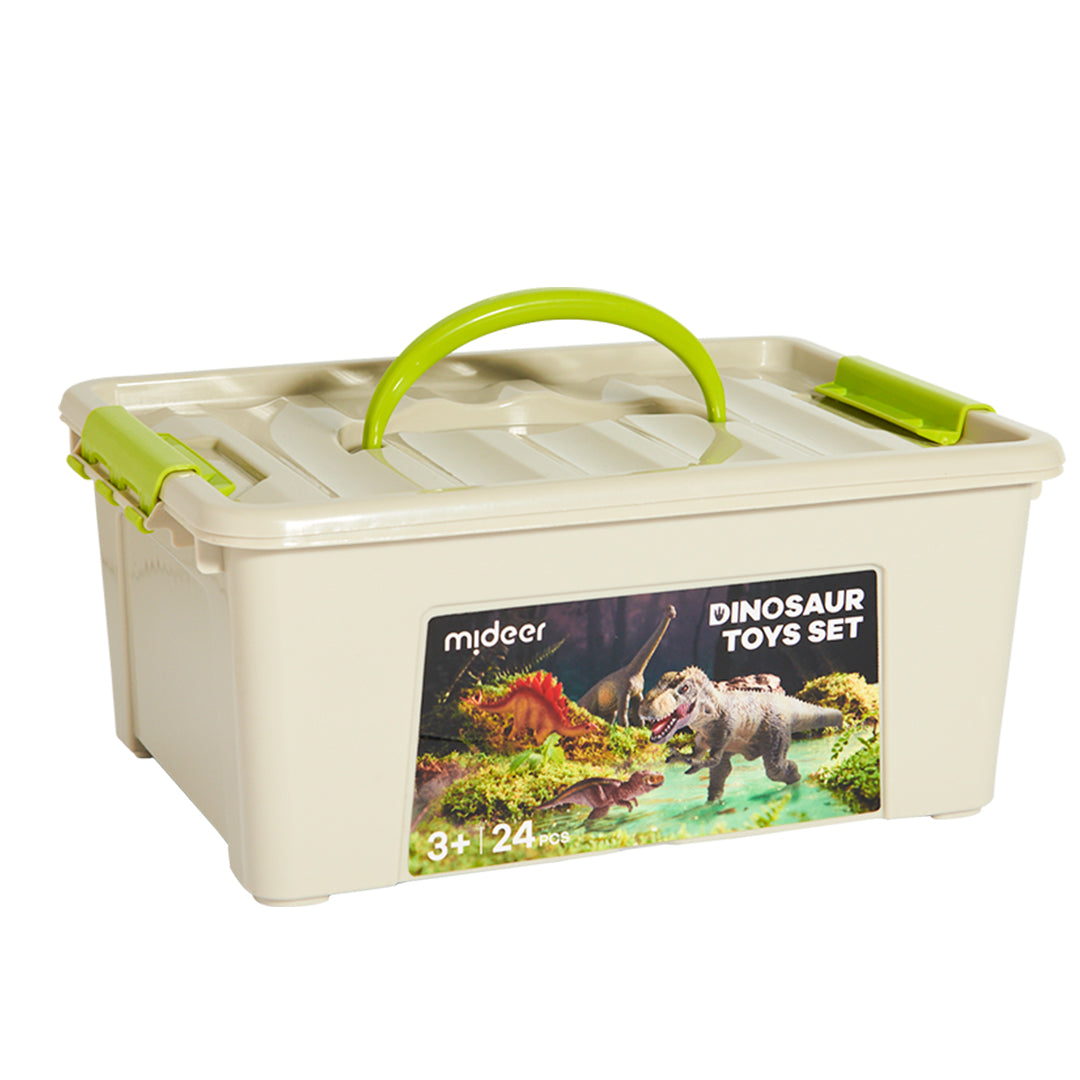 mideer Dinosaur Toys Set - 24pcs