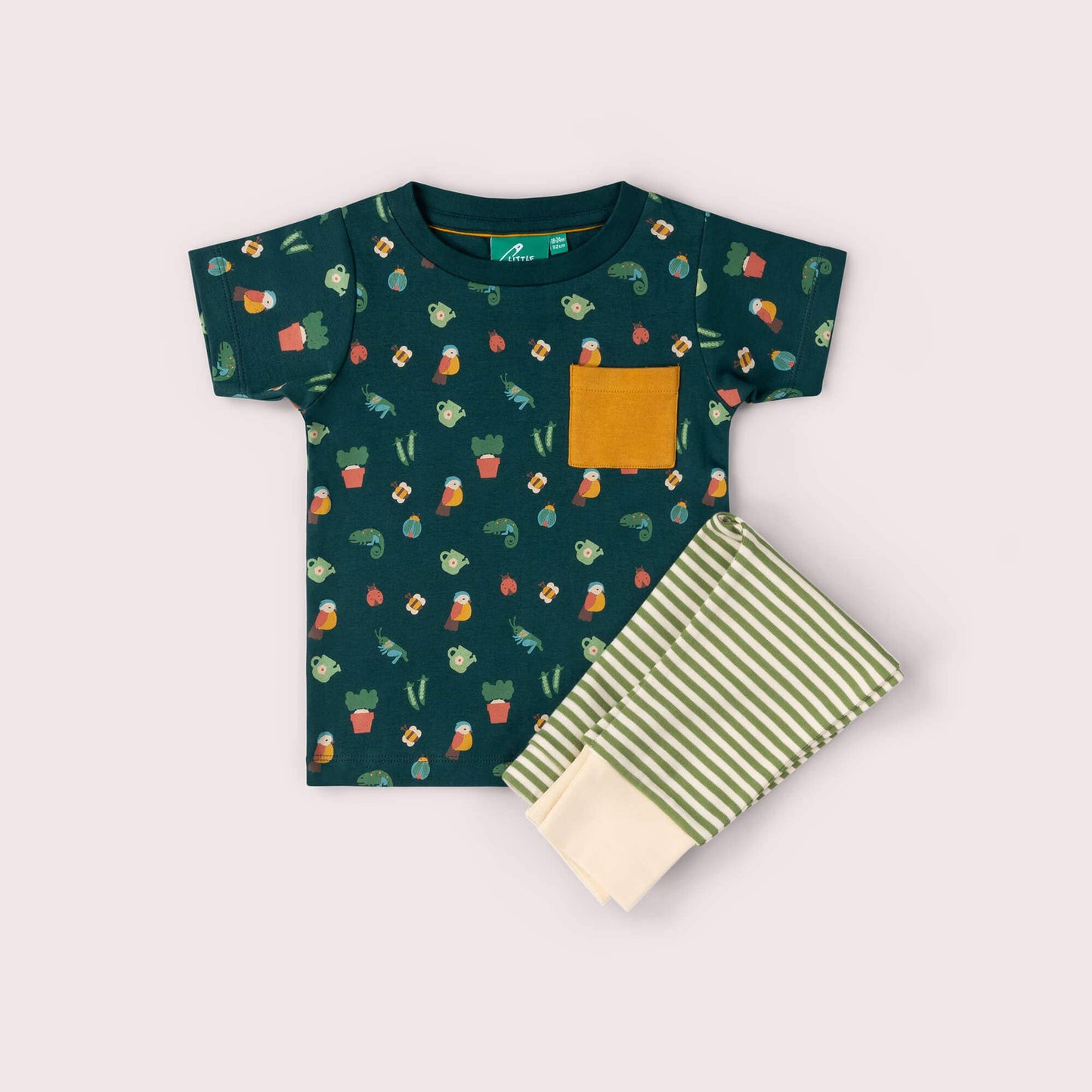 Spring Garden Organic T Shirt & Jogger Playset