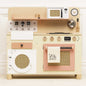 Rattan Family Wooden Play Kitchen