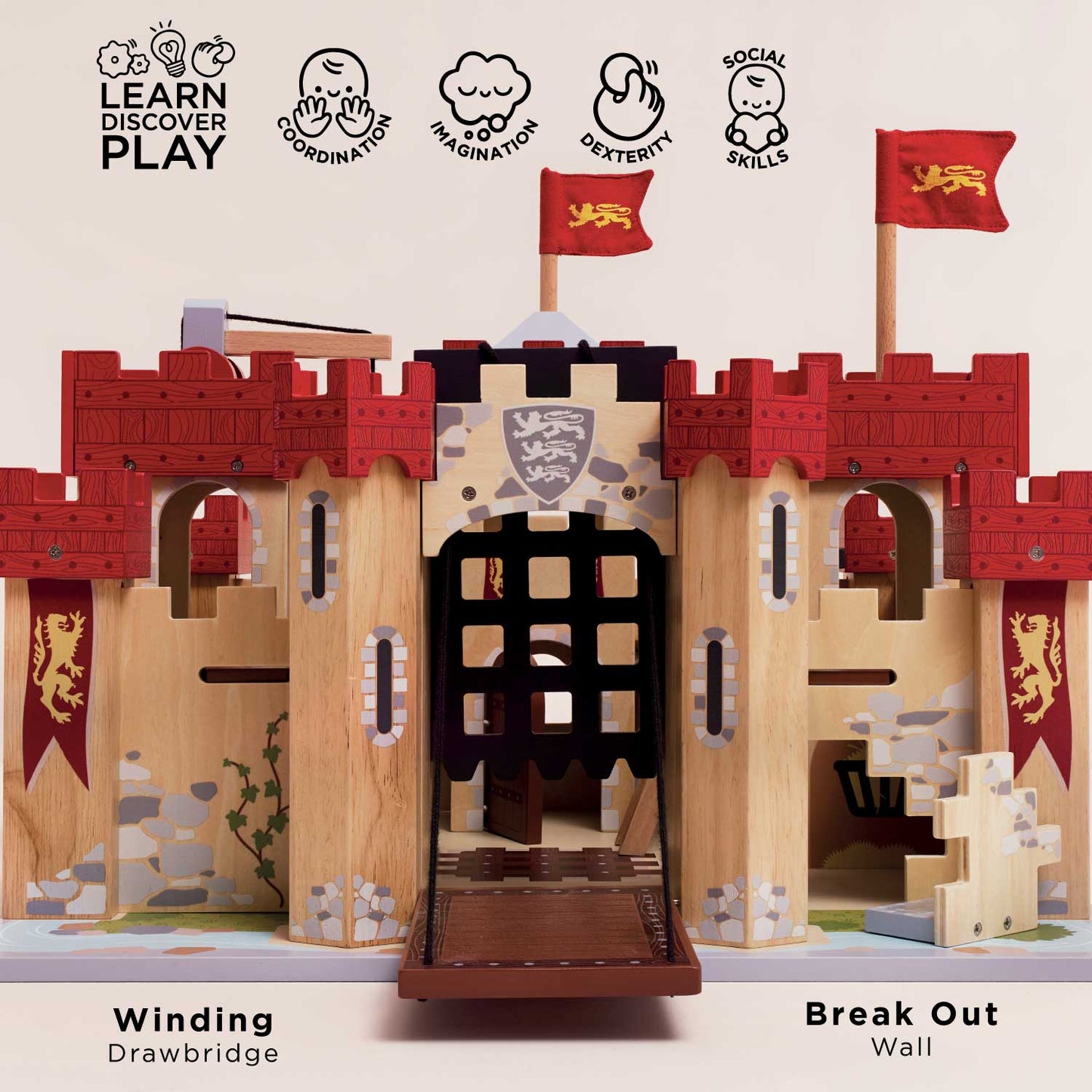 Lionheart Wooden Castle