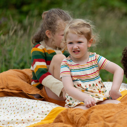 Vintage Rainbows Easy Peasy Summer Dress