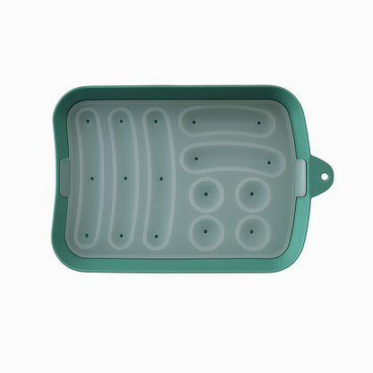 Sausage steamer tray