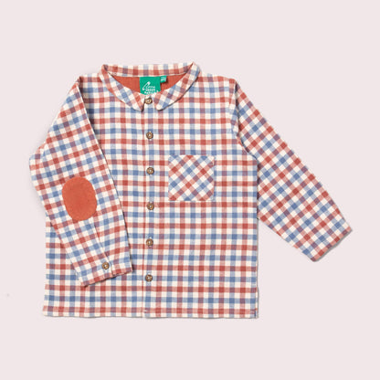 Ginger Check Long Sleeve Shirt