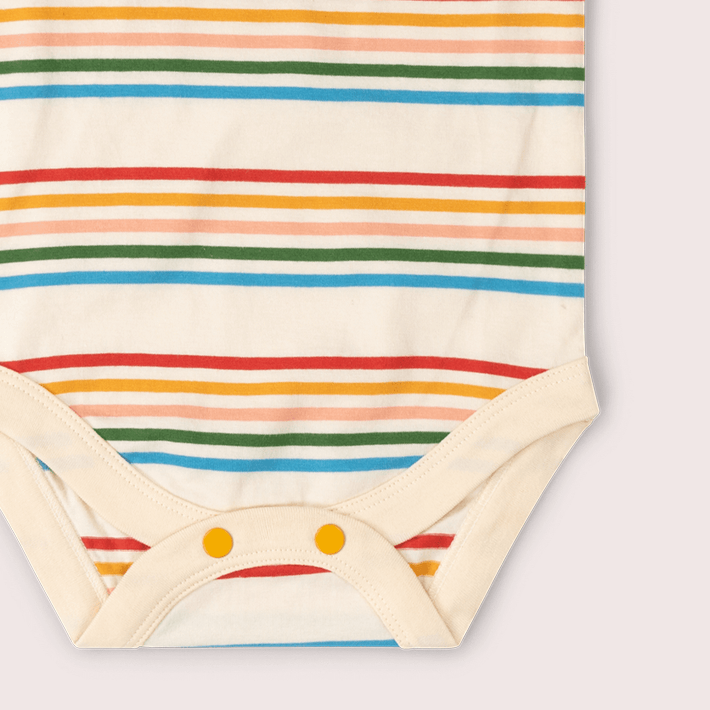 Vintage Rainbows Organic Baby Bodysuit 2 Pack