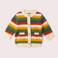 Spring Rainbow Knitted Snuggly Cardigan