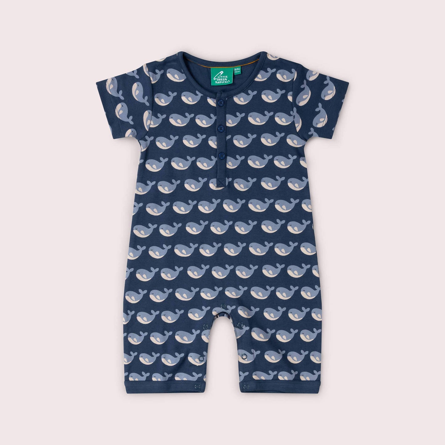 Singing Whales Organic Romper