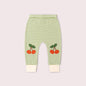 Cherry Knee Patch Striped Joggers