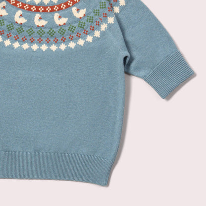 Little Ducks Fairisle Knitted Jumper
