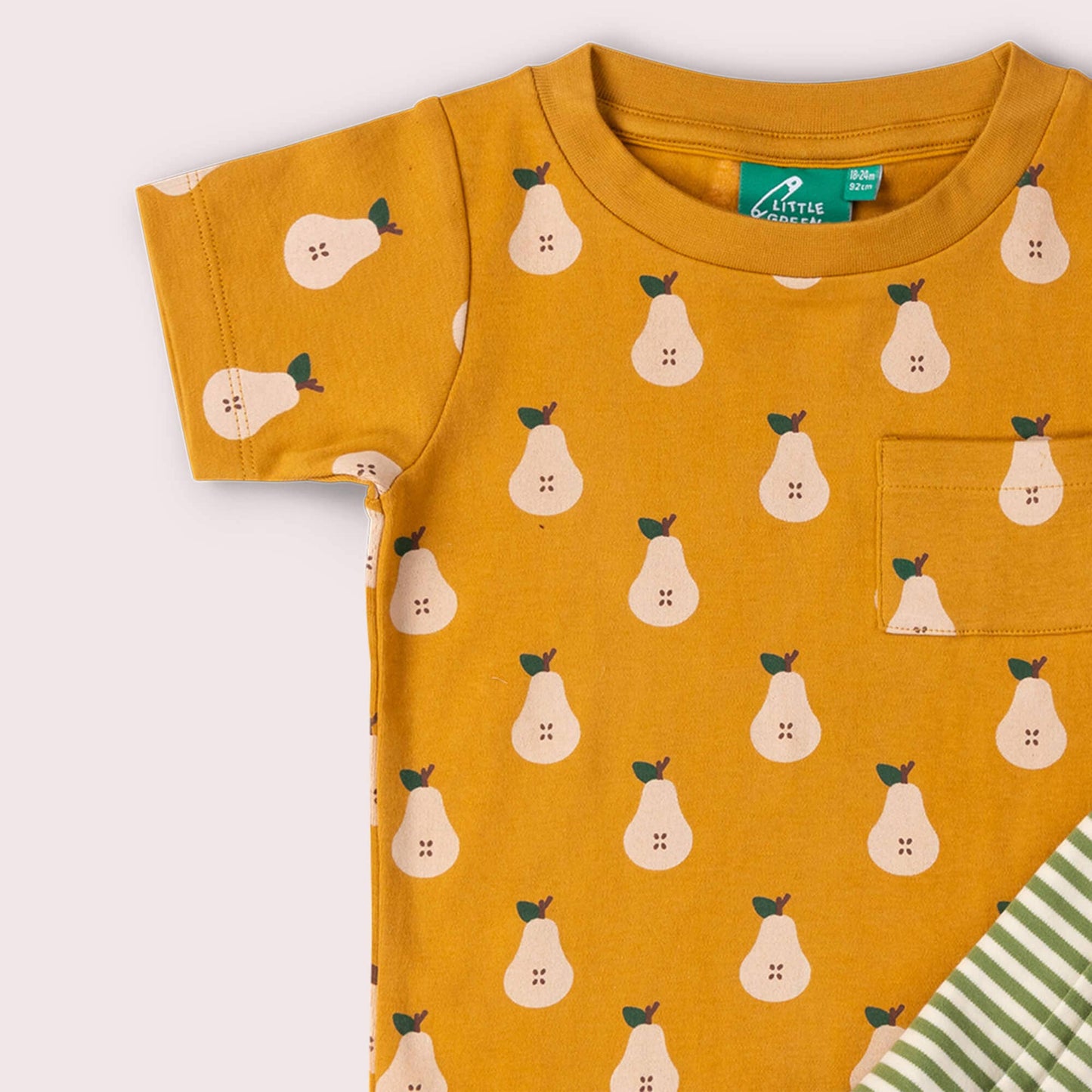 Summer Pears Organic T Shirt & Jogger Playset