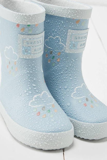 Little Kids Ice Blue Colour-Revealing Wellies