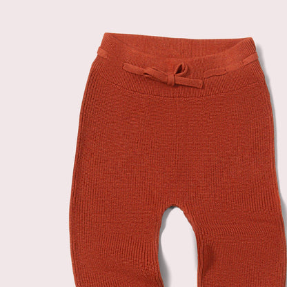 Ginger Tie Waist Knitted Joggers