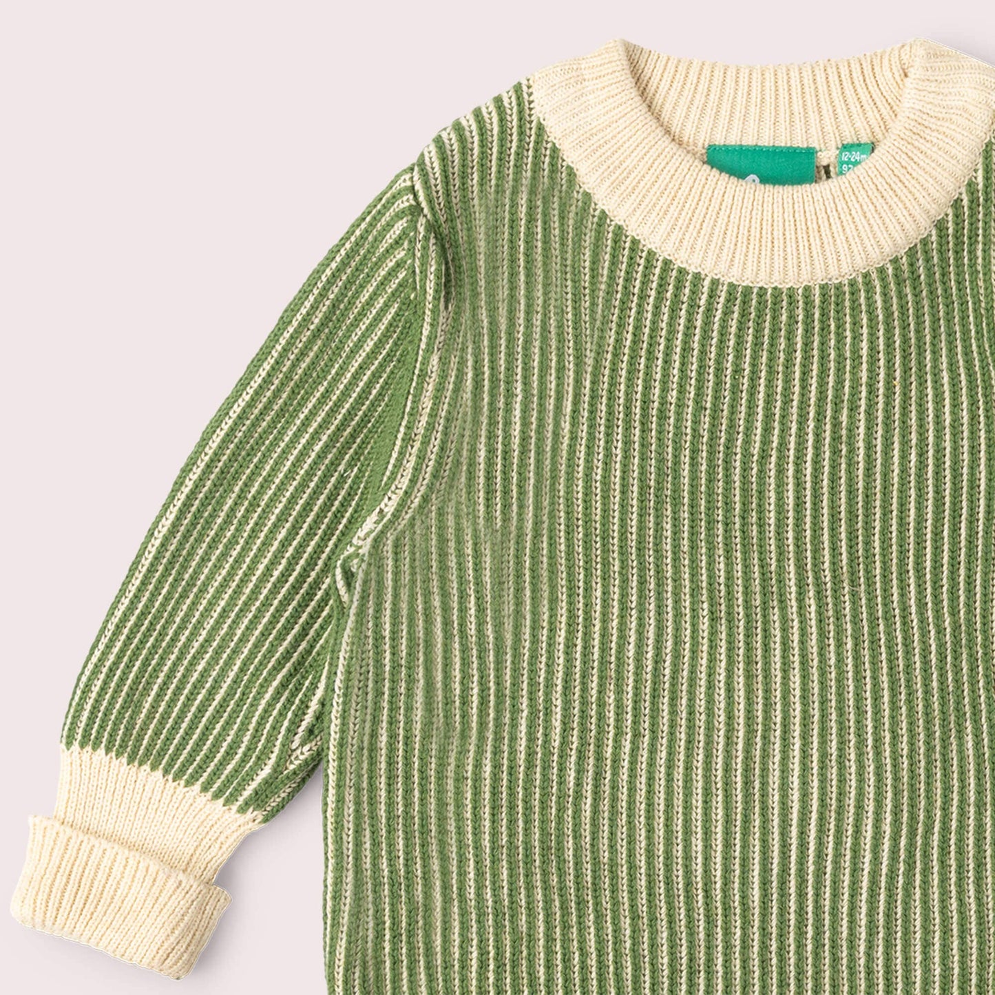 Garden Green Knitted Snuggly Jumper