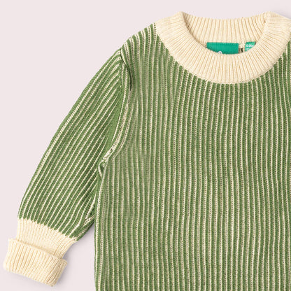Garden Green Knitted Snuggly Jumper