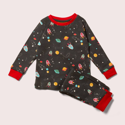 Outer Space Organic Pyjamas NOT AVAILABLE for USA/AUS/CAN