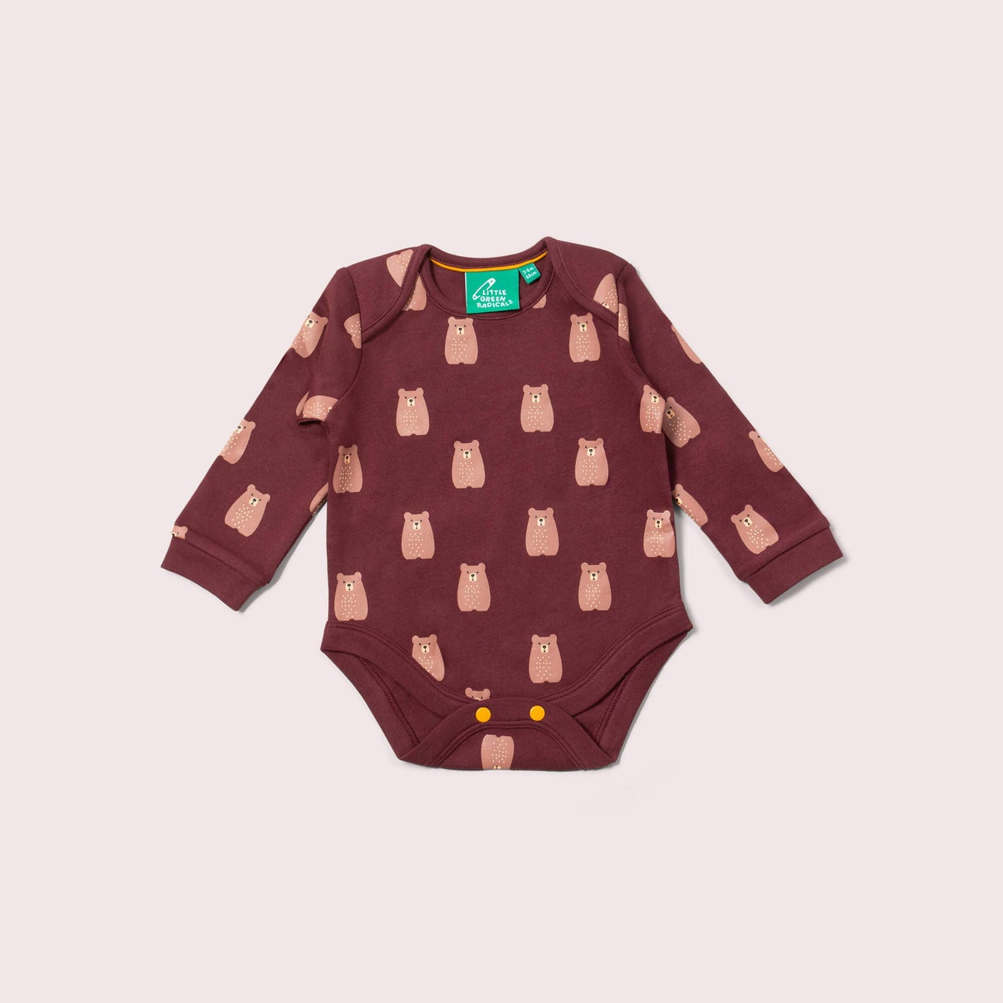 Brown Bears Baby Bodysuit 2 Pack
