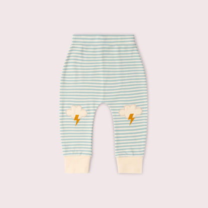 All Weather Knee Patch Striped Joggers
