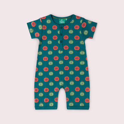 Apple Picking Organic Romper