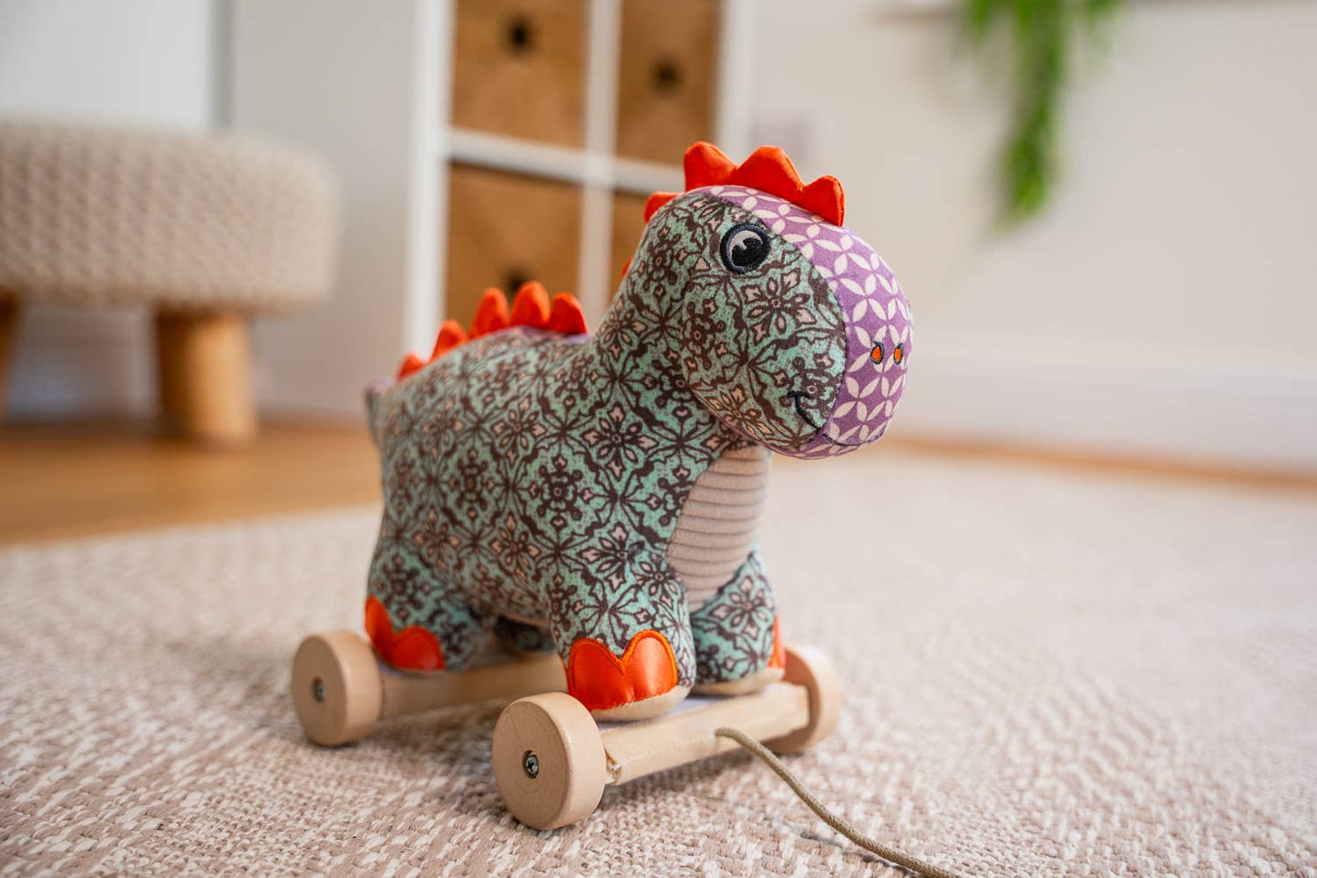 Digley Dinosaur Pull Along Toy - children's toys, wooden toy
