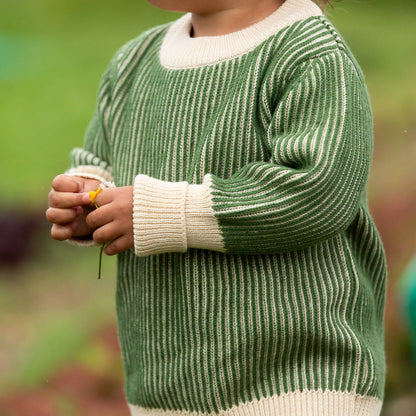 Garden Green Knitted Snuggly Jumper