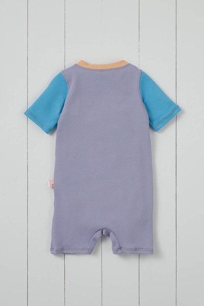 Lavender Kids Shortie Swimsuit