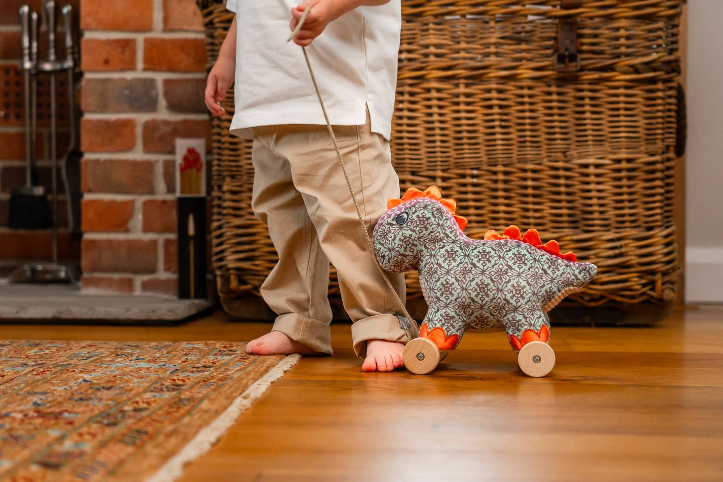 Digley Dinosaur Pull Along Toy - children's toys, wooden toy