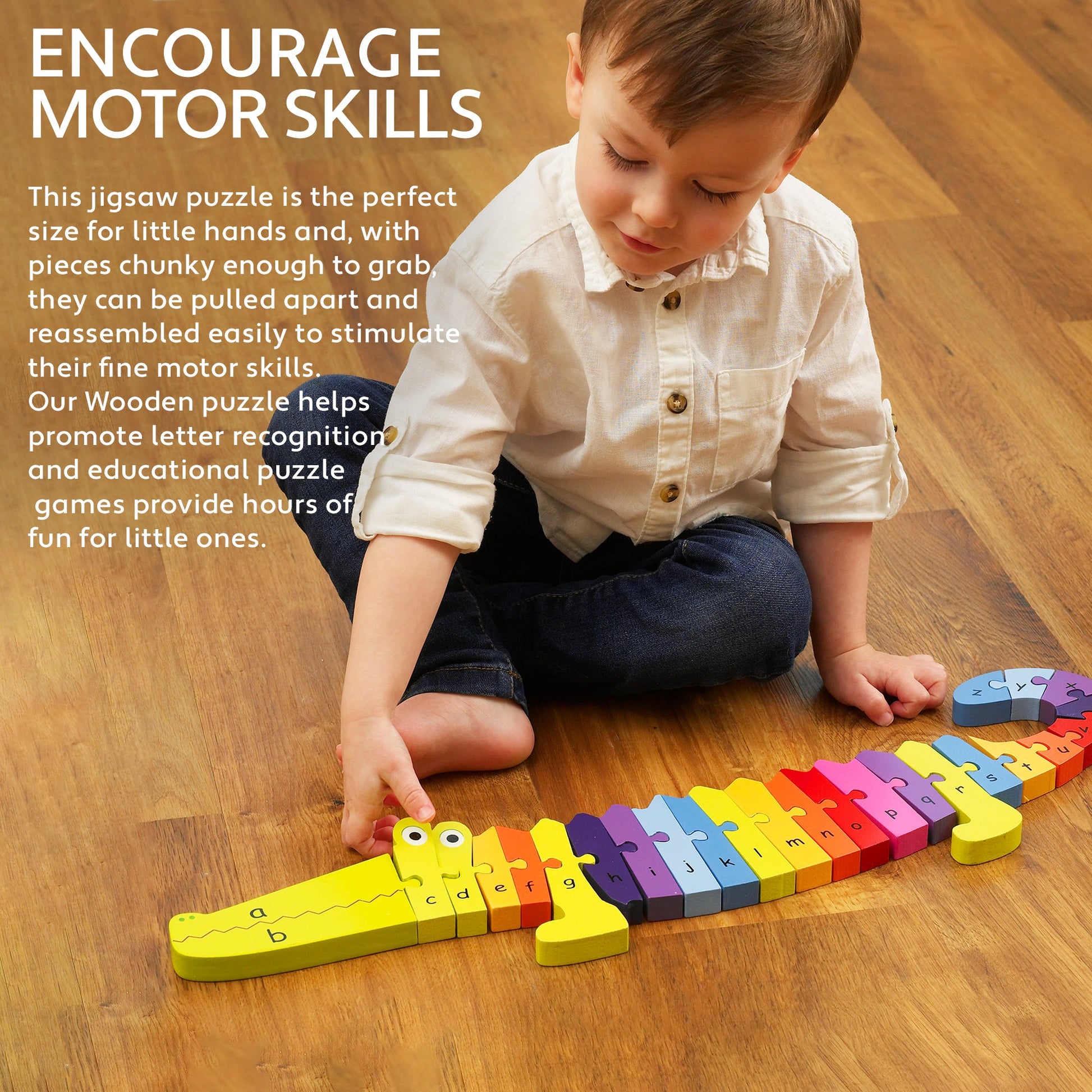 Crocodile Alphabet Puzzle