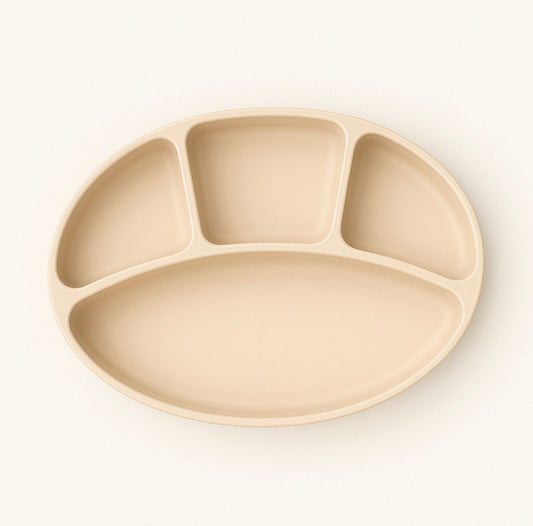 4-section plate