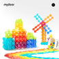 mideer Translucent Color Snowflake Blocks-200 pcs