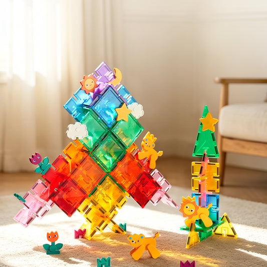 mideer Magnetic Tiles - Wonder Kingdom