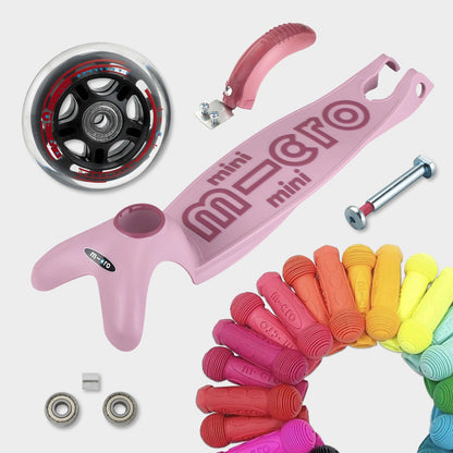 Mini Micro 4in1 with indoor rocker: Rose Pink