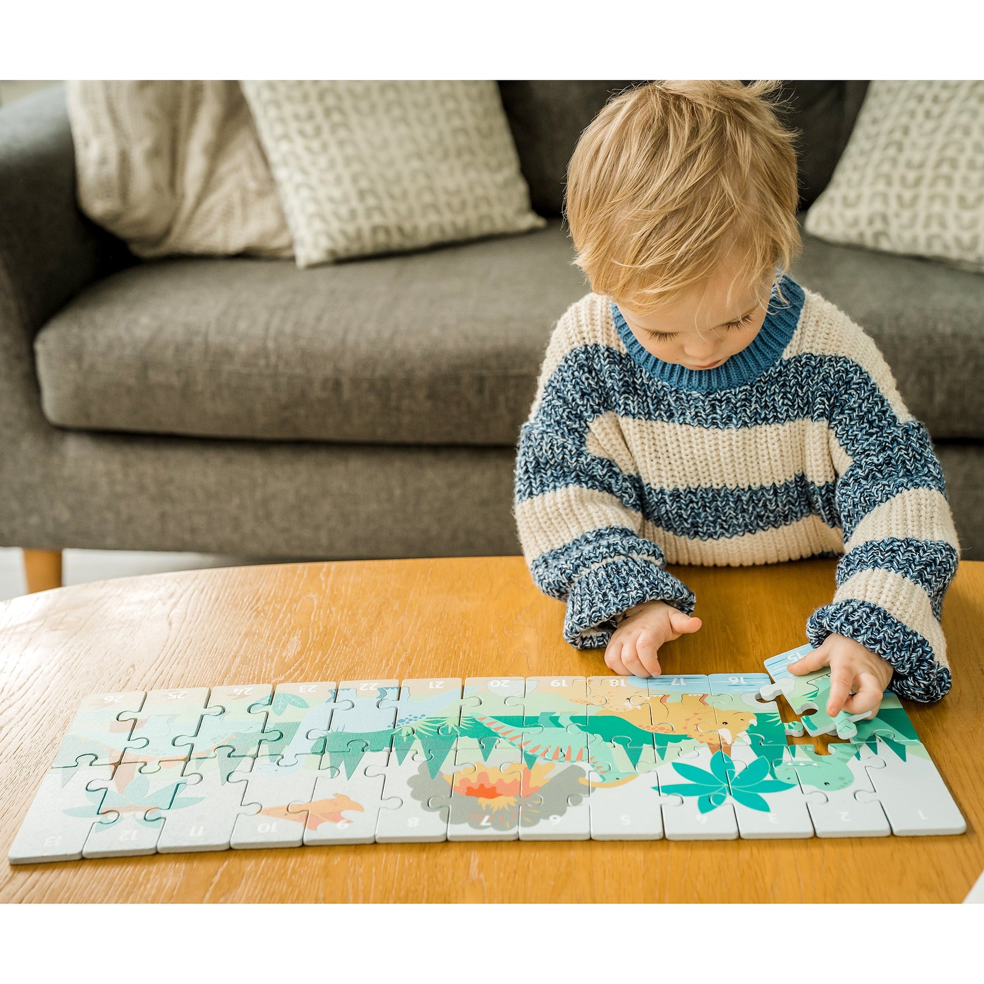 NEW Dinosaurs Number Puzzle