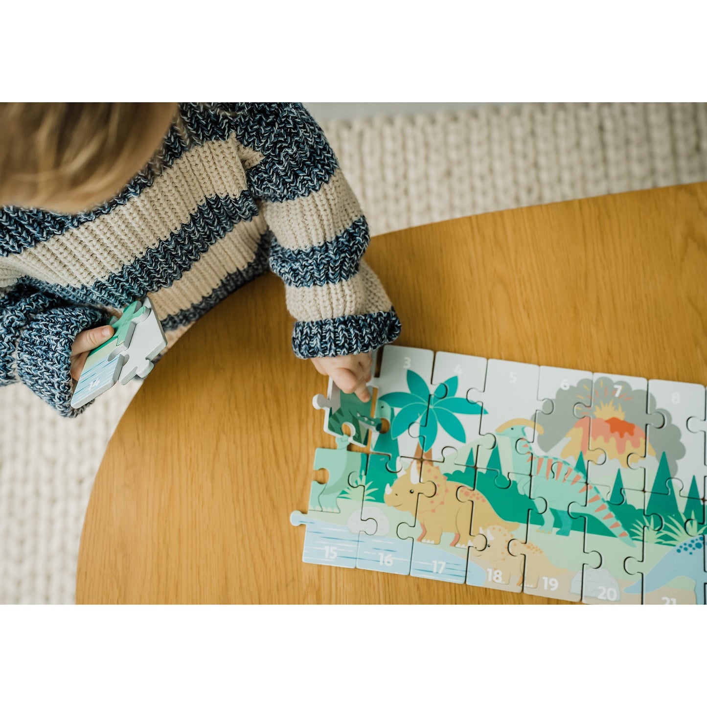 NEW Dinosaurs Number Puzzle