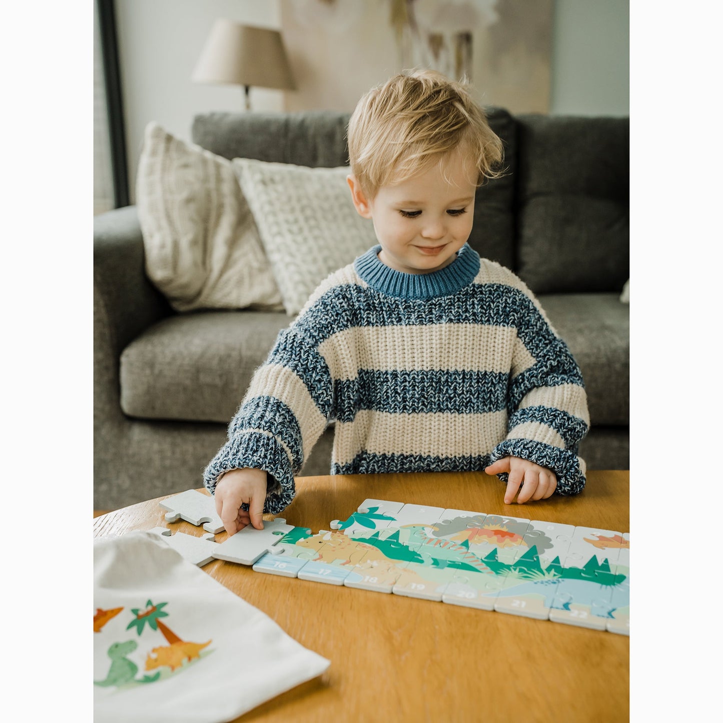 NEW Dinosaurs Number Puzzle