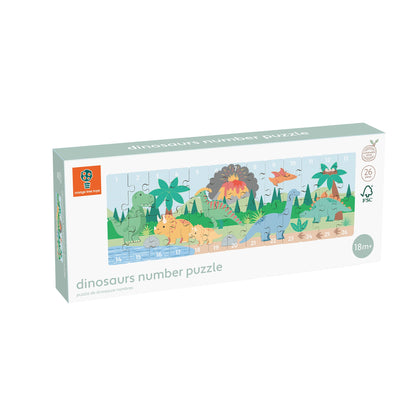 NEW Dinosaurs Number Puzzle