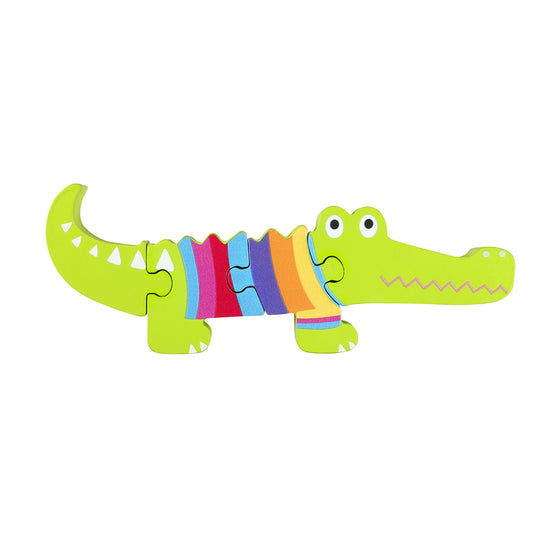 Crocodile Wooden Puzzle