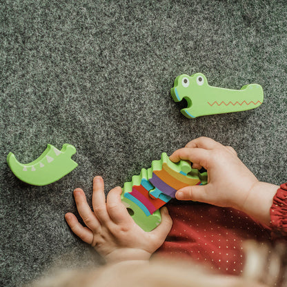 Crocodile Wooden Puzzle