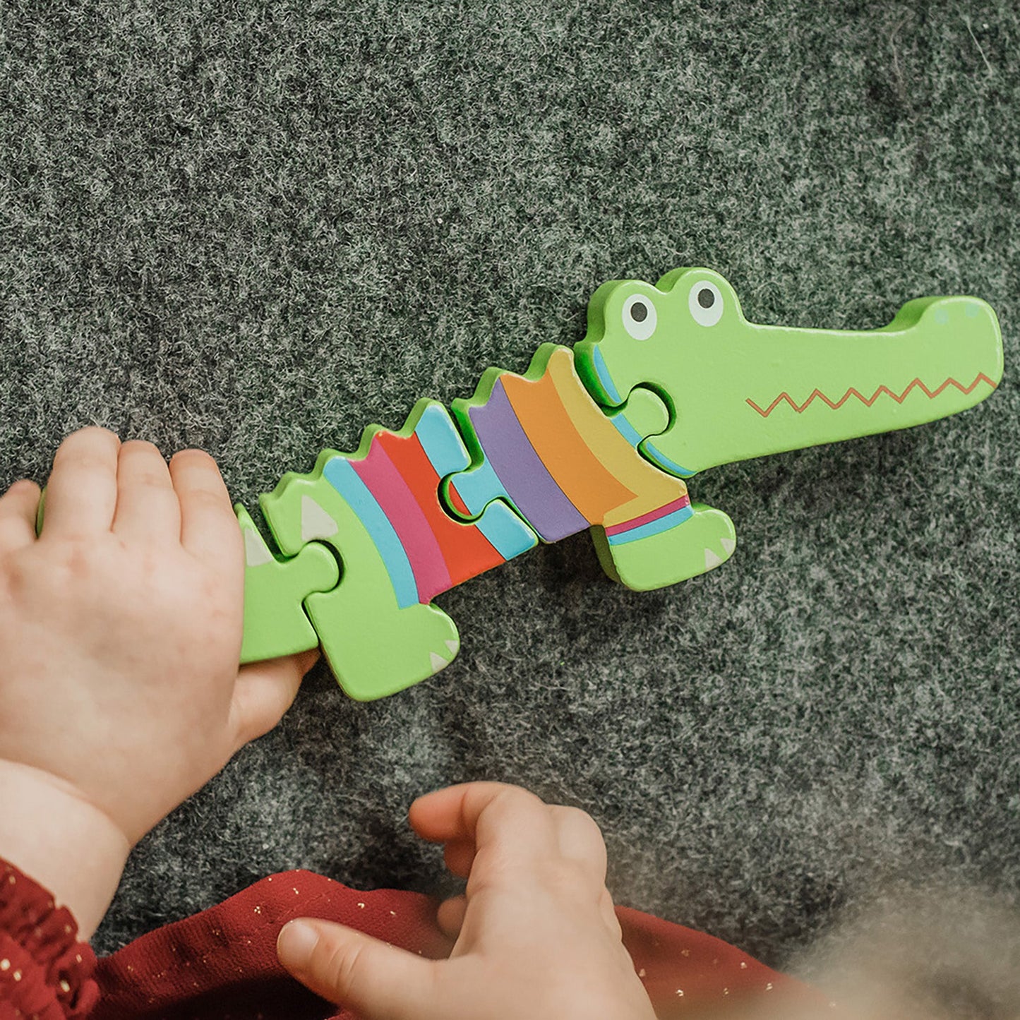 Crocodile Wooden Puzzle