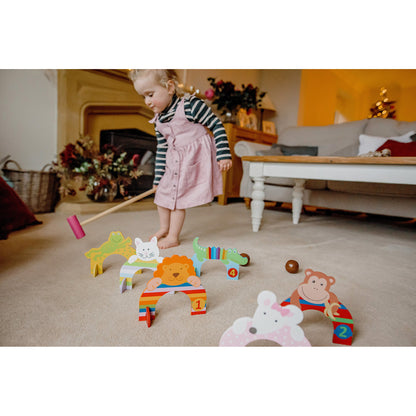 Animals Croquet Set