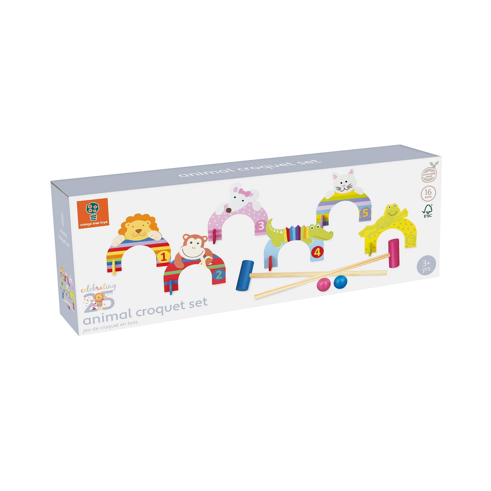 Animals Croquet Set