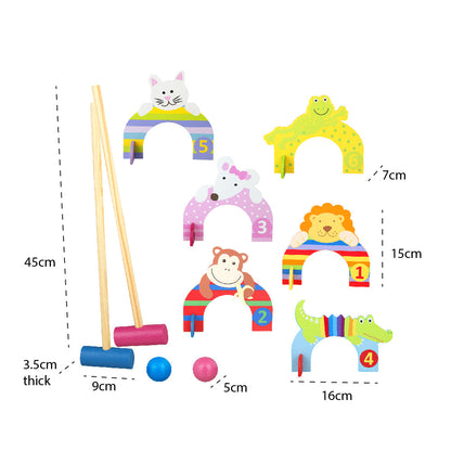 Animals Croquet Set