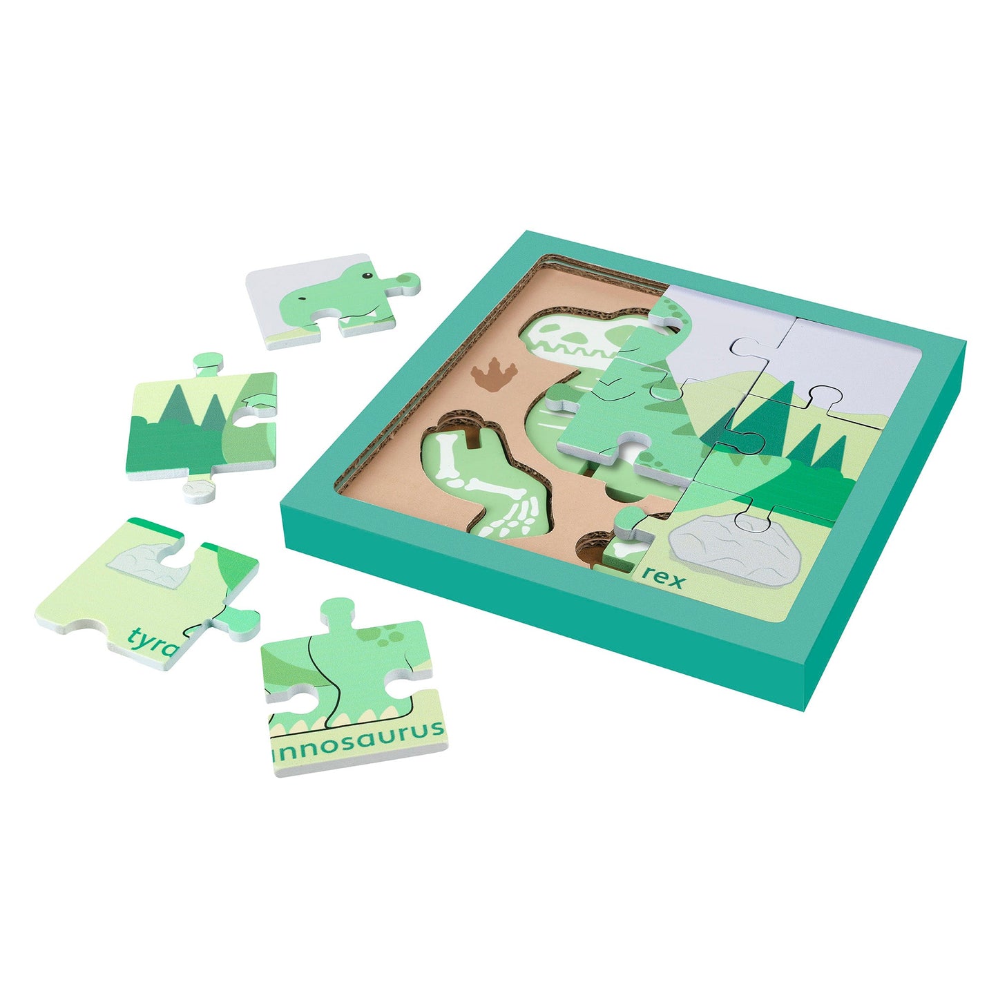 NEW T-Rex Dig - 3D Model & Puzzle