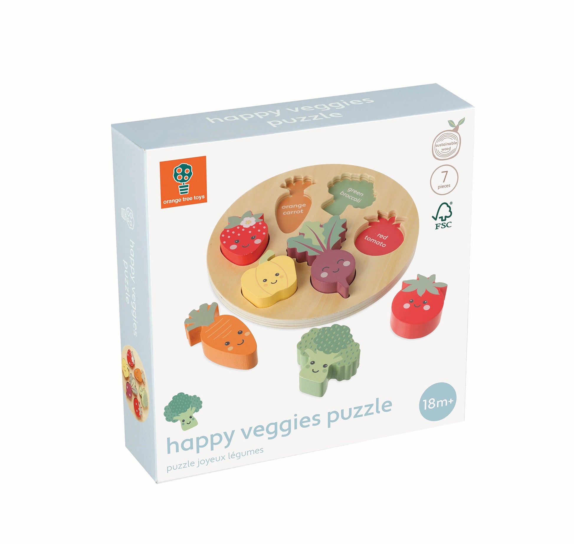 Happy Veggies Puzzle