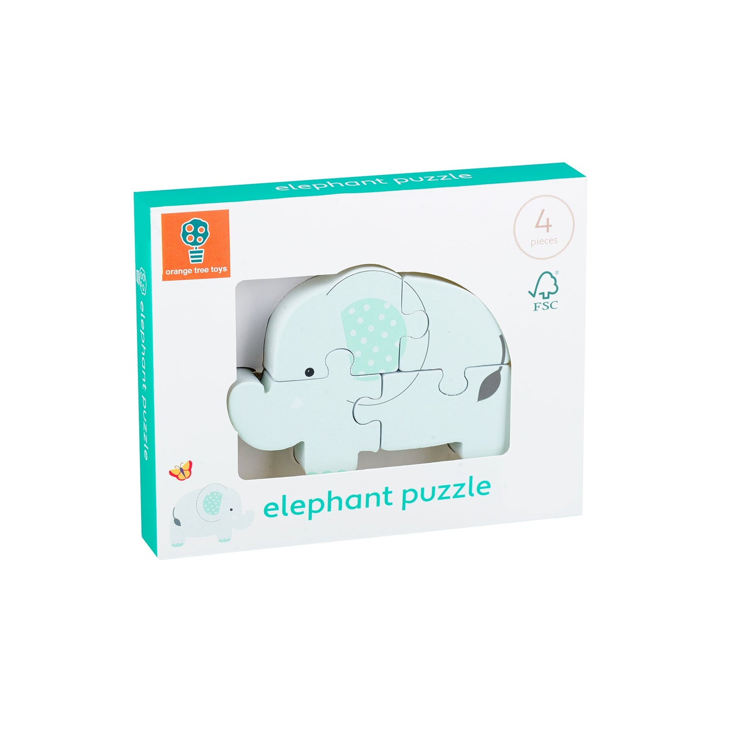 Elephant Wooden Puzzle