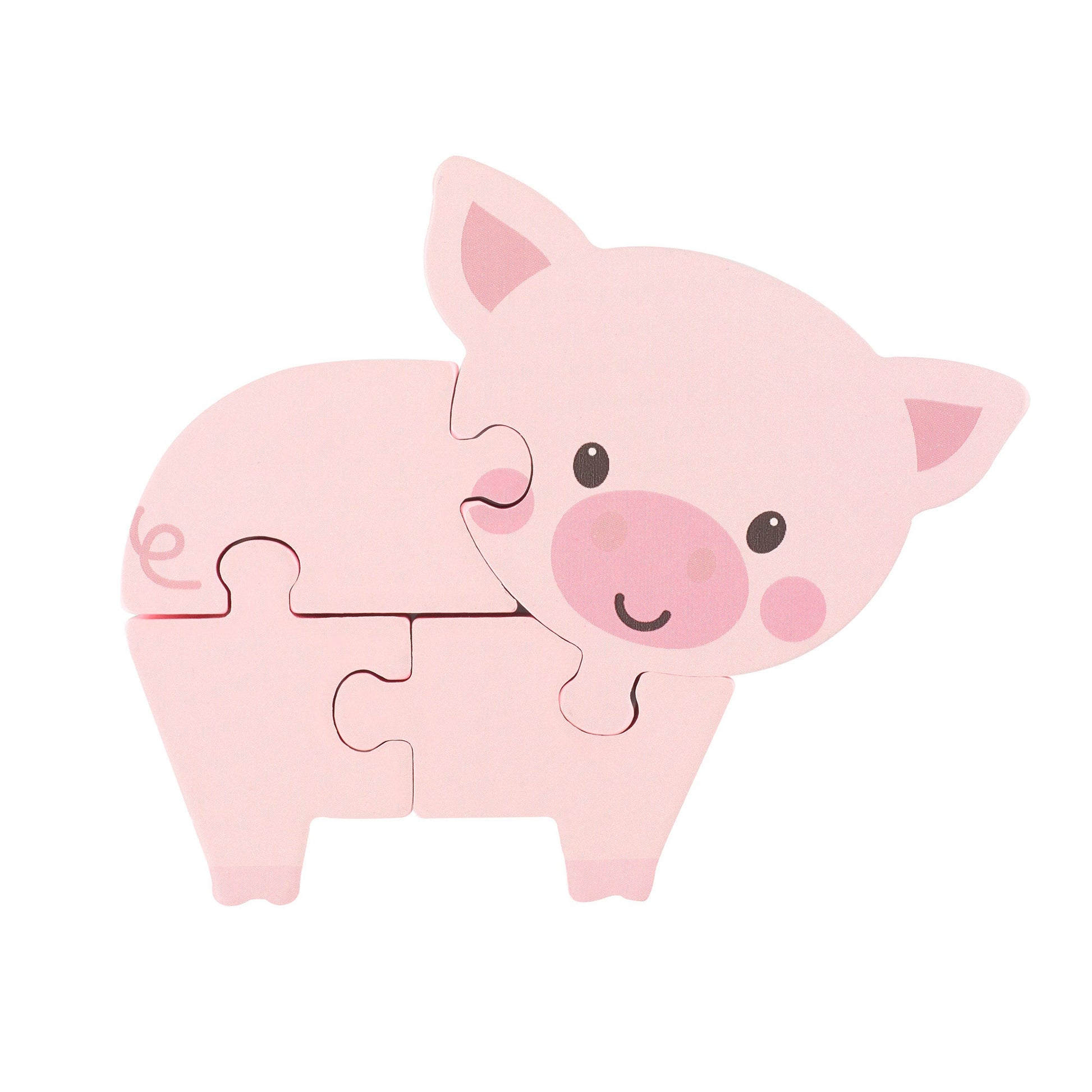Pig Wooden Puzzle