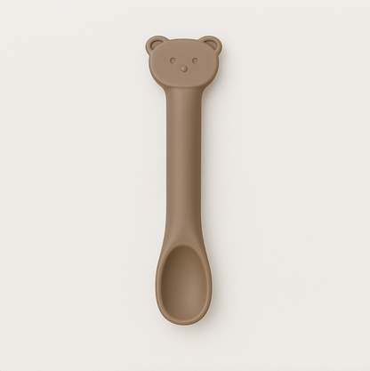 Teddy Silicone Spoon