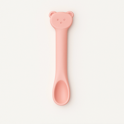 Teddy Silicone Spoon