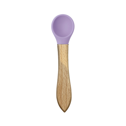 Toddler Spoon with wooden handle