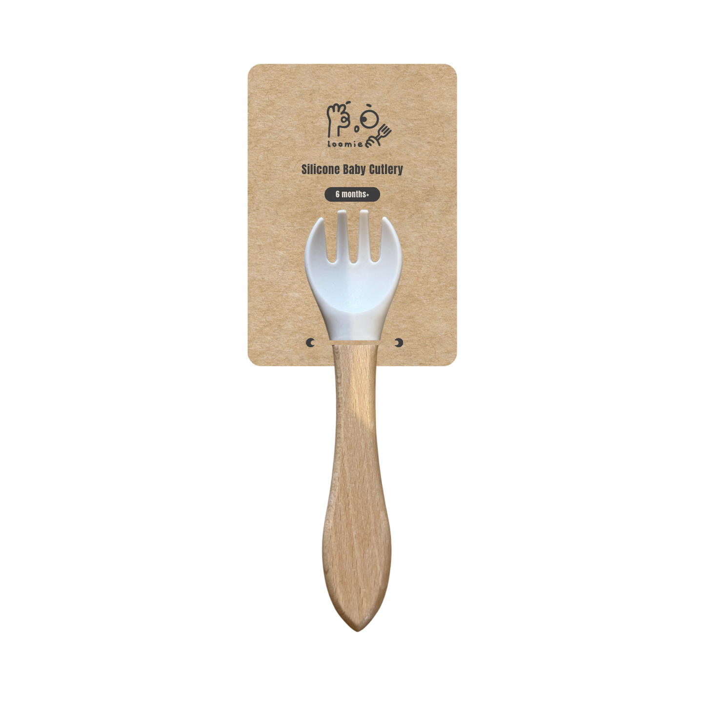 Toddler Fork with wooden handle