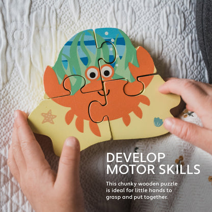 Crab Wooden Puzzle