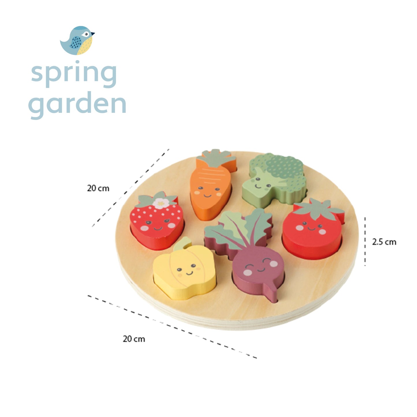 Happy Veggies Puzzle
